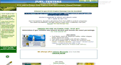 Desktop Screenshot of fuel-testers.com